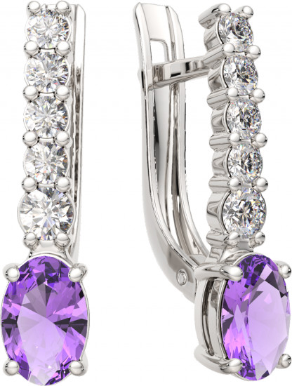 Серьги из серебра