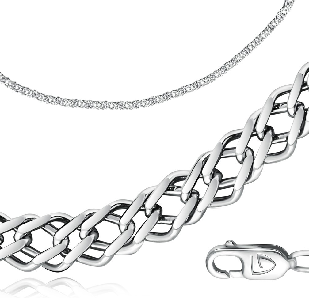 Цепь из серебра | Lucente Silver