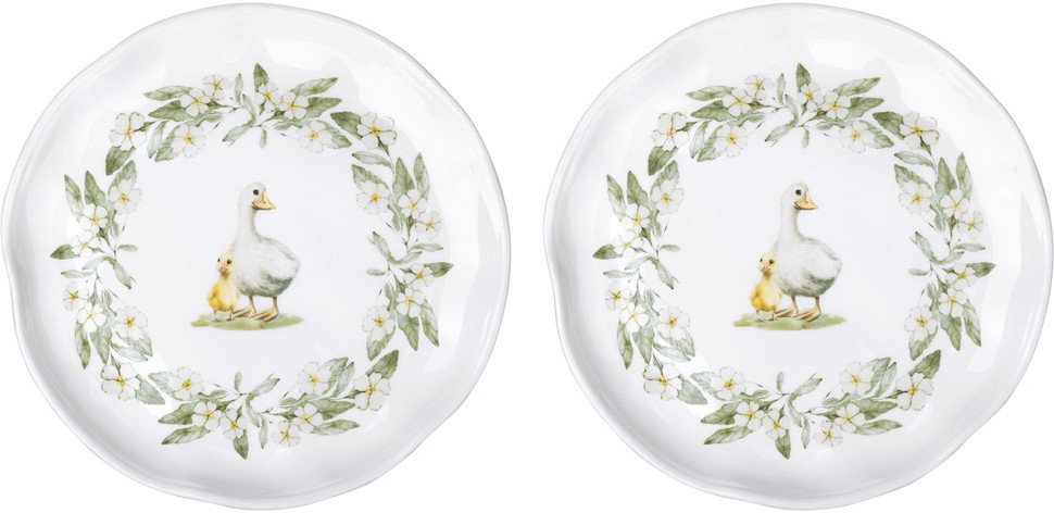 Набор тарелок закусочных «Apple Garden» | Apple Garden | Lefard