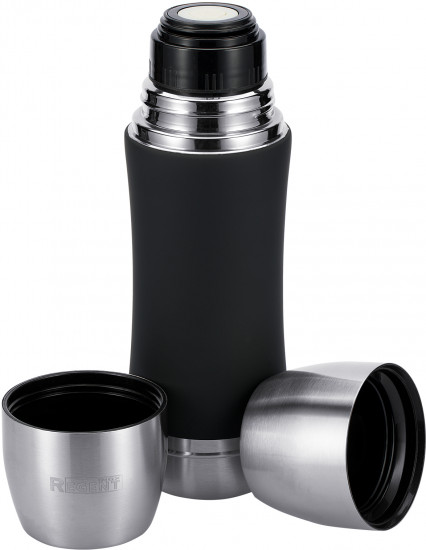 Термос вакуумный с кружками