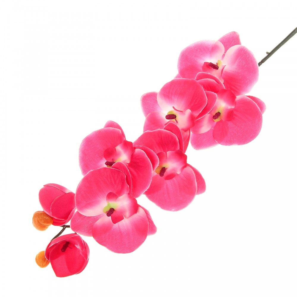 Цветы искусственные «Малиновые орхидеи»