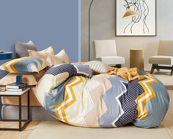 Комплект постельного белья «Графика» | ТексПлюс