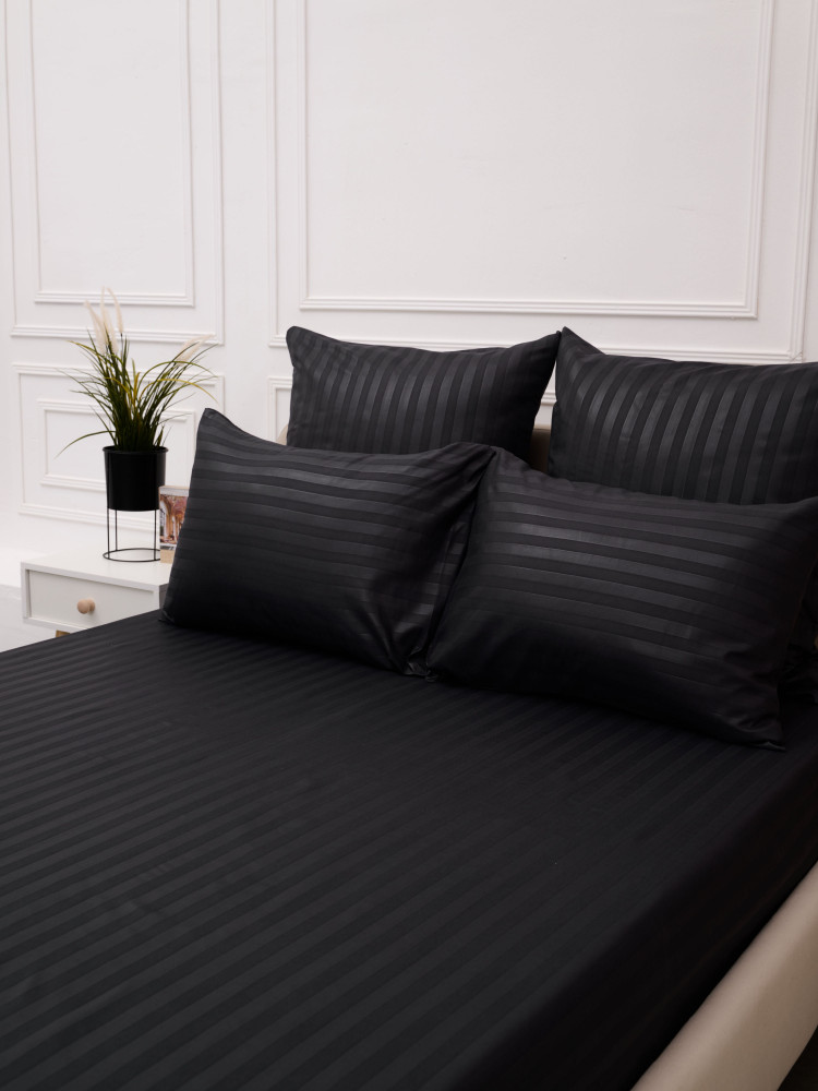 Простыня на резинке «Страйп» | ТексПлюс