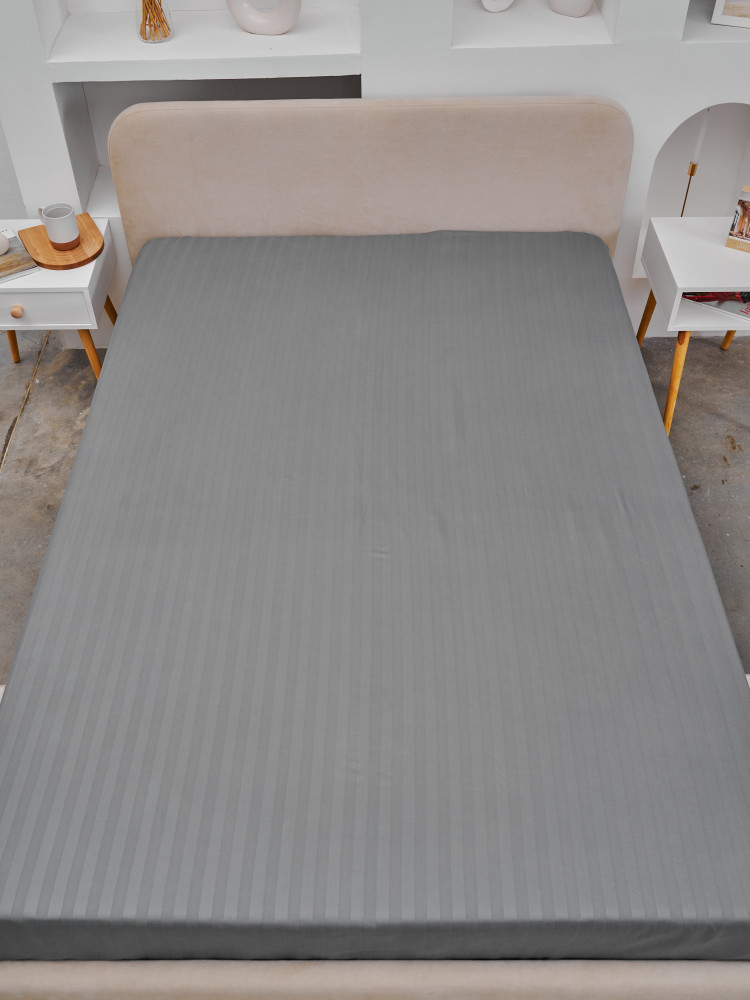 Простыня на резинке «Страйп» | ТексПлюс