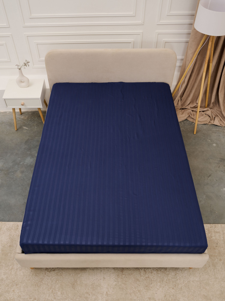 Простыня на резинке «Страйп» | ТексПлюс