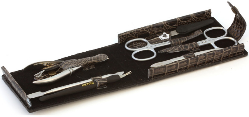 Набор маникюрный в футляре | Zinger