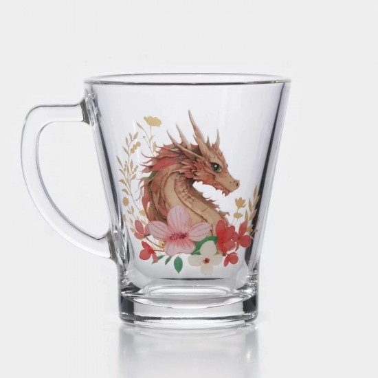 Кружка «Цветочный дракон»