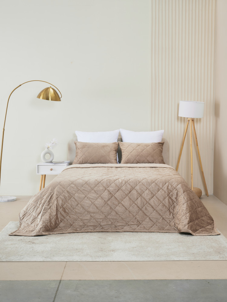 Покрывало с чехлами на подушку «Кристалл» | ТексПлюс