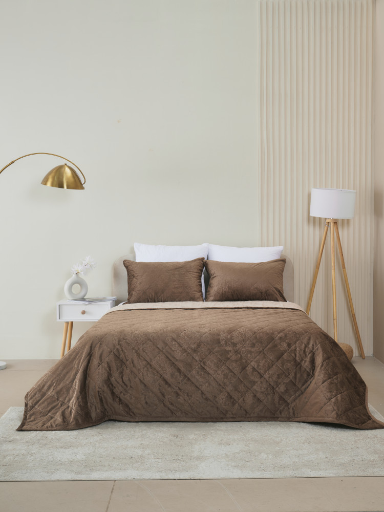 Покрывало с чехлами на подушку «Кристалл» | ТексПлюс