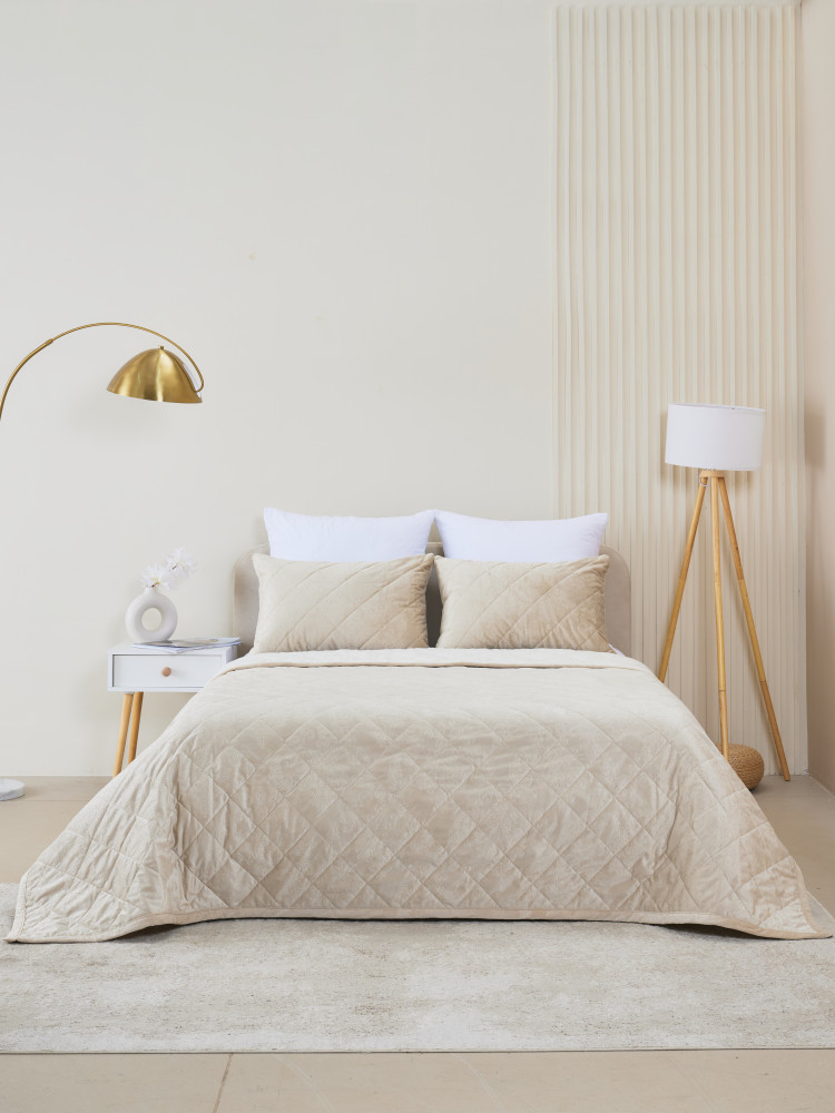 Покрывало с чехлами на подушку «Кристалл» | ТексПлюс