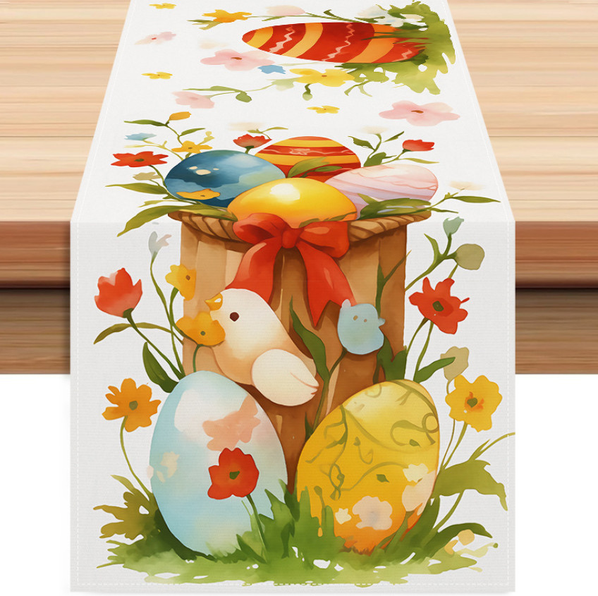 Дорожка на стол «Яркая Пасха»