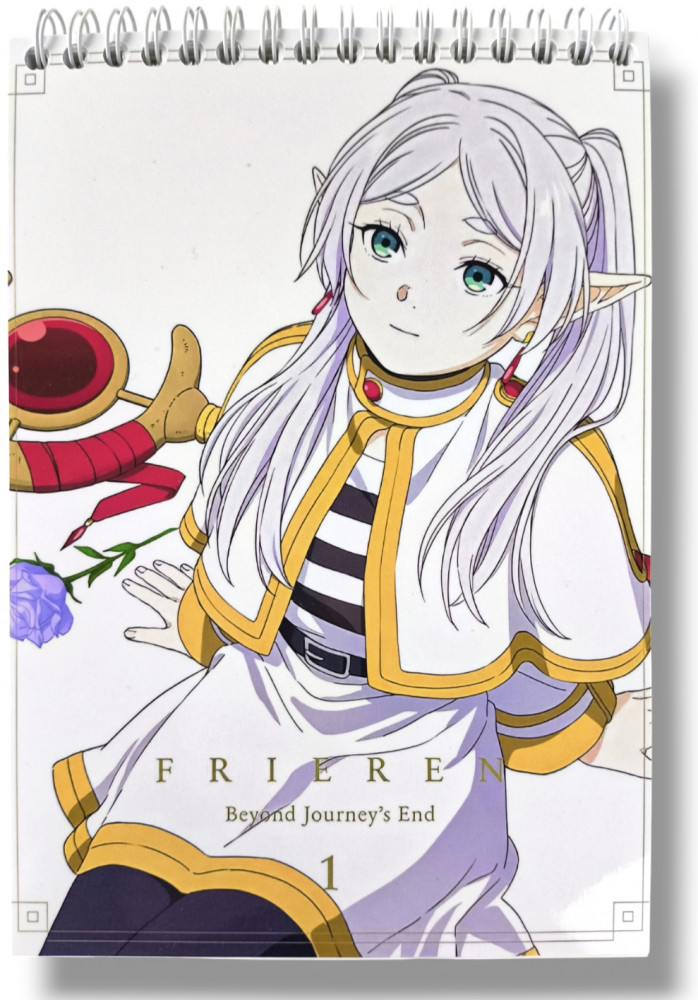 Скетчбук в стиле аниме «Фрирен»