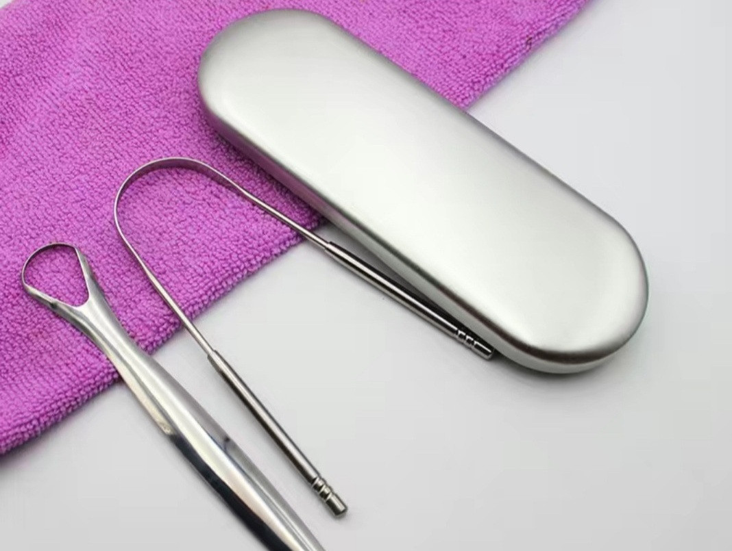 Набор скребков для языка из нержавеющей стали