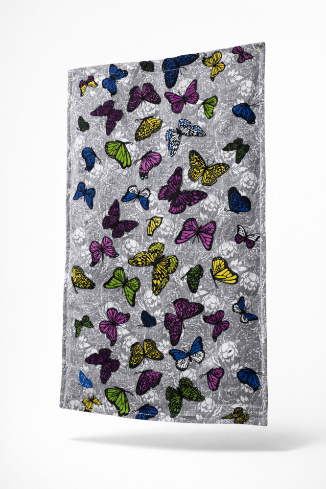 Полотенце кухонное «Бабочки»