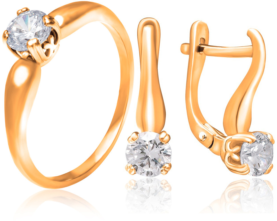 Комплект украшений из серебра | Lucente Silver