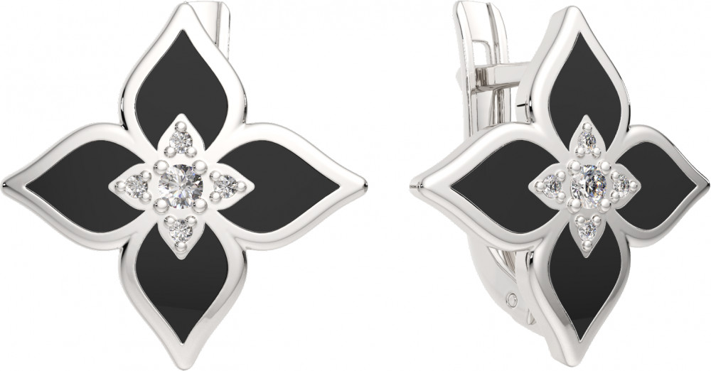 Серьги из серебра | Lucente Silver