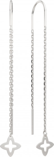 Серьги из серебра