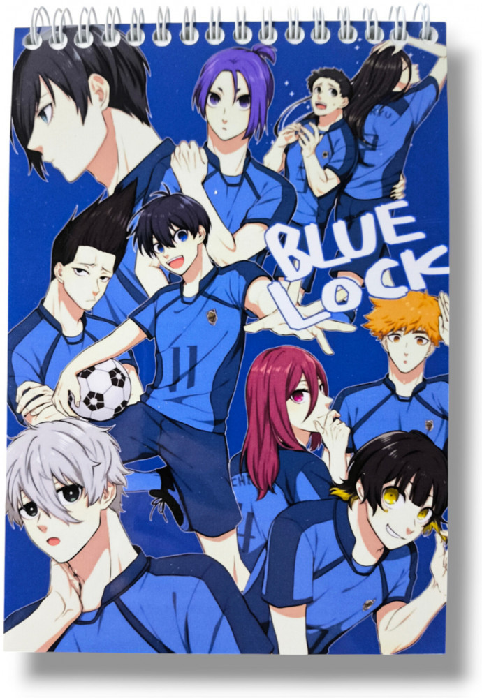 Скетчбук аниме «Блюлок Синяя тюрьма»