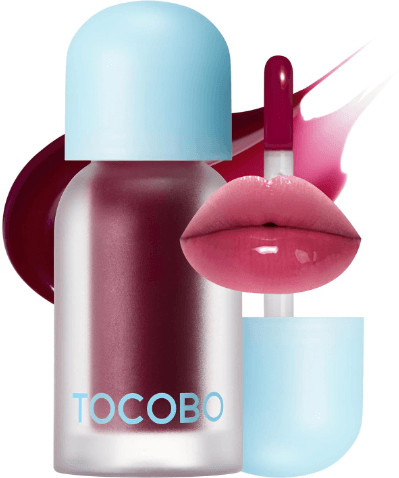 Масло-плампер для губ «Juicy Berry Plumping Lip Oil», тон 07 Plum Jam | Tocobo