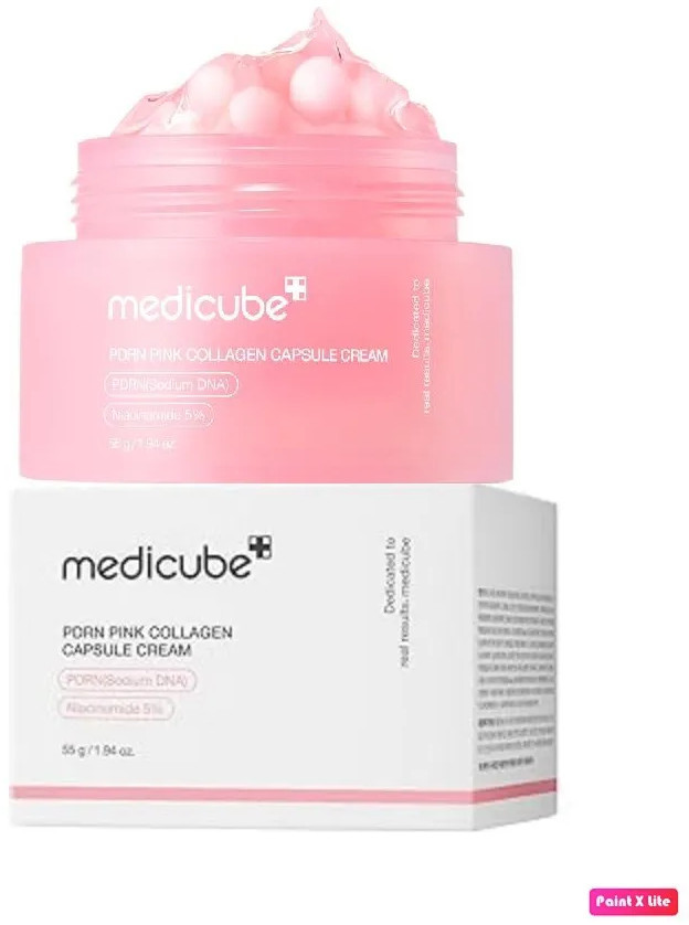 Крем для лица капсульный увлажняющий «PDRN Pink Collagen Capsule Cream» | Medicube