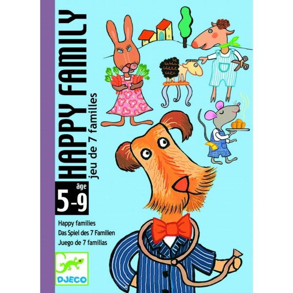 Карточная игра "Счастливая семейка" | Djeco