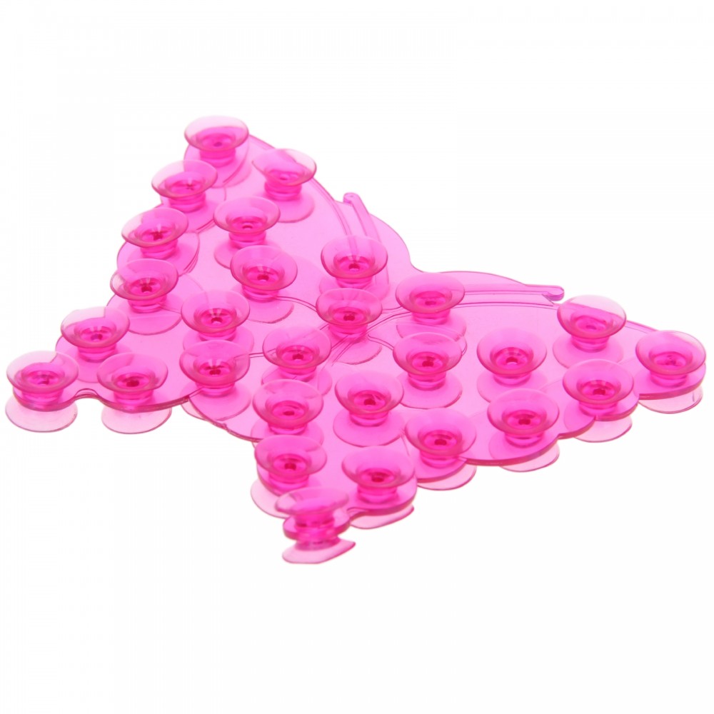 Декор-присоска «Бабочка», цвет в ассортименте | Мини-коврики