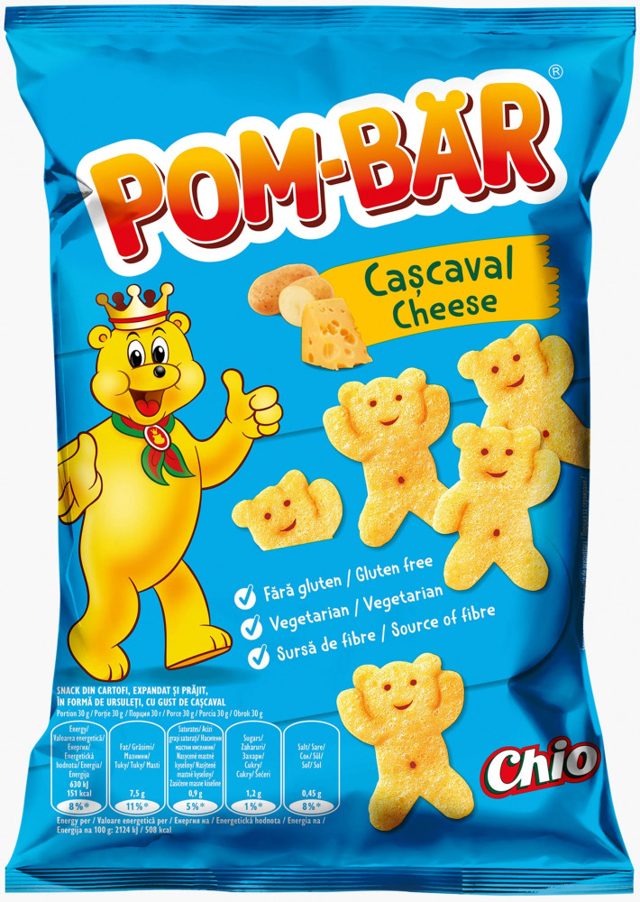 Снэки картофельные со вкусом сыра | Pom-bär | Chio