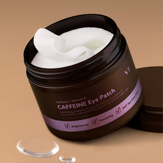 Тканевые патчи для век с кофеином и пептидами