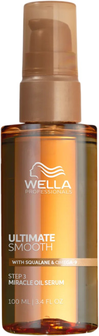 Масло-сыворотка для тусклых, сухих и вьющихся волос | Ultimate Smooth | Wella Professionals
