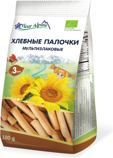 Хлебные палочки детские «Мультизлаковые»