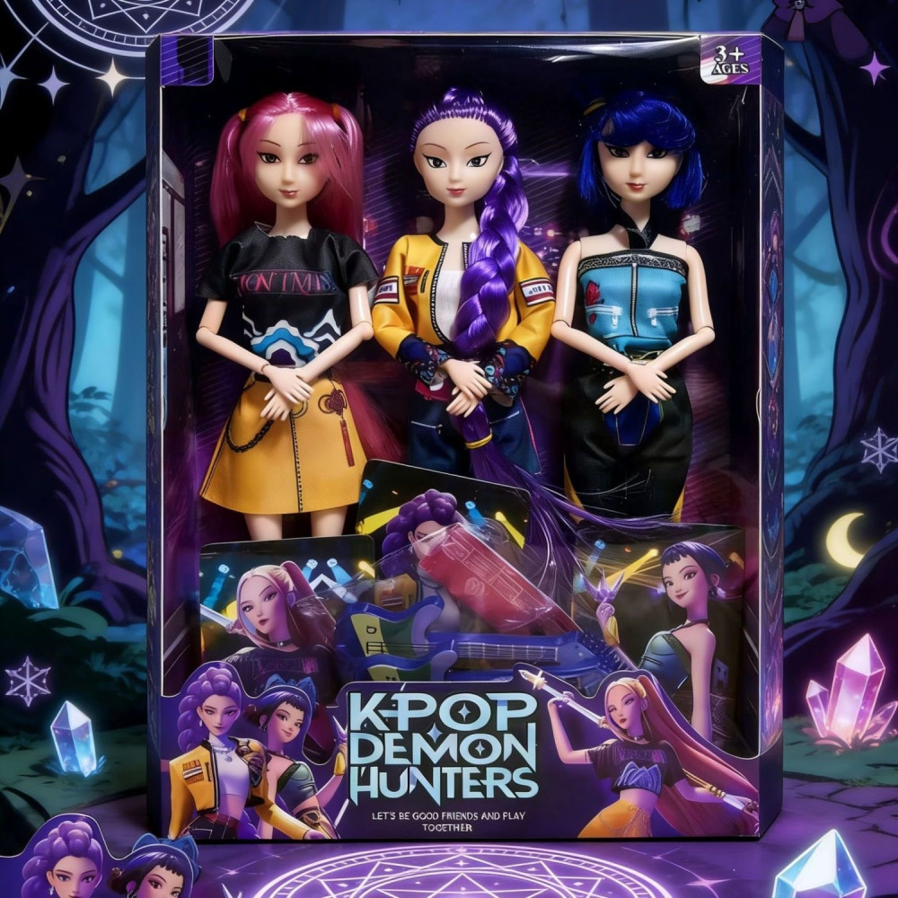 Набор кукол «KPop Demon Hunters»