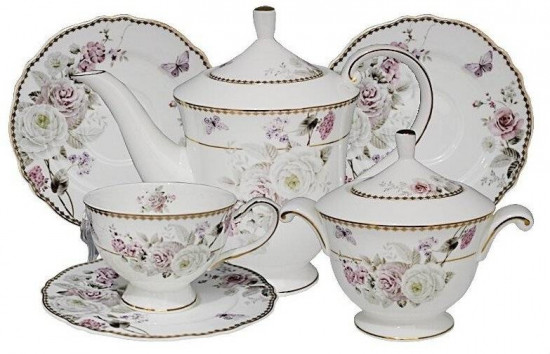 Чайный сервиз «Пионы»