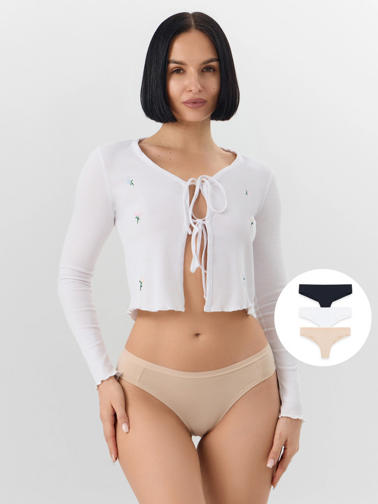 Трусы-бразильяна женские комплект | Mark Formelle