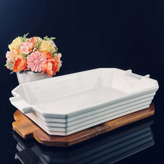 Блюдо для запекания с крышкой-подставкой