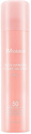 Омолаживающий солнцезащитный спрей с розой «Flower Sun Spray SPF50+ PA++++»