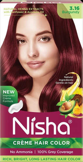 Крем-краска для волос, оттенок 3.16 Burgundy