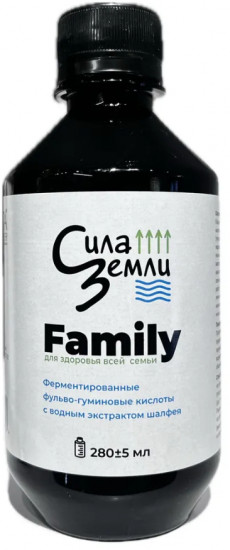 Напиток ферментированный Family «Фульвовые и гуминовые кислоты»