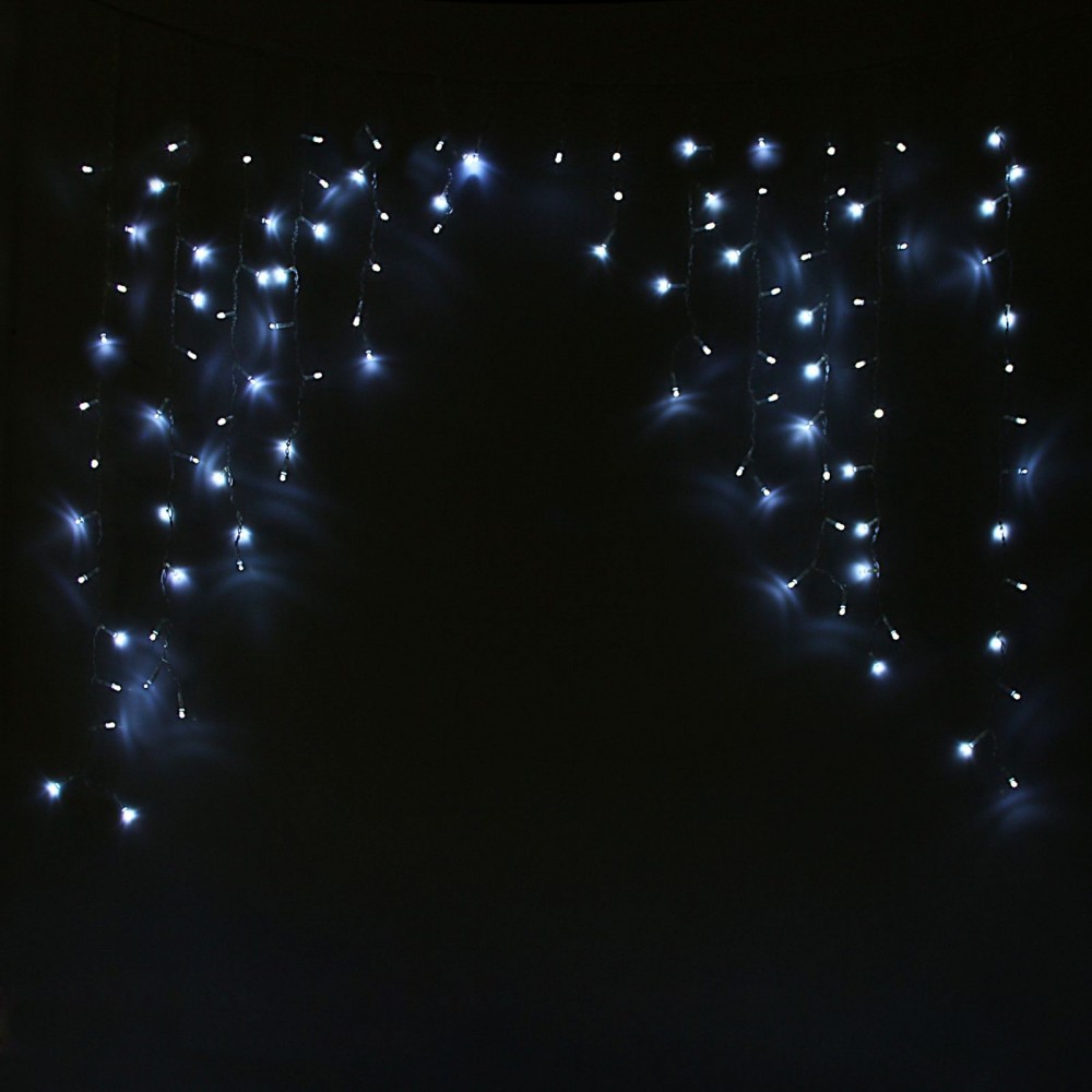 Гирлянда «Бахрома» Арка, 1х1 м, LED-126-220V, белый | Luazon