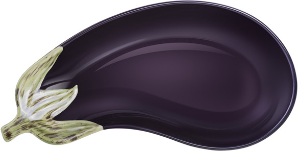 Блюдо сервировочное «Баклажан» | Баклажан | Lefard
