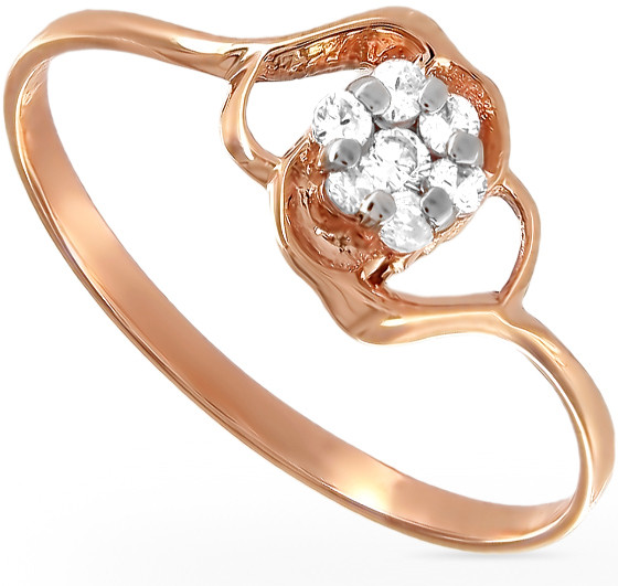 Кольцо с цирконом | Алтын