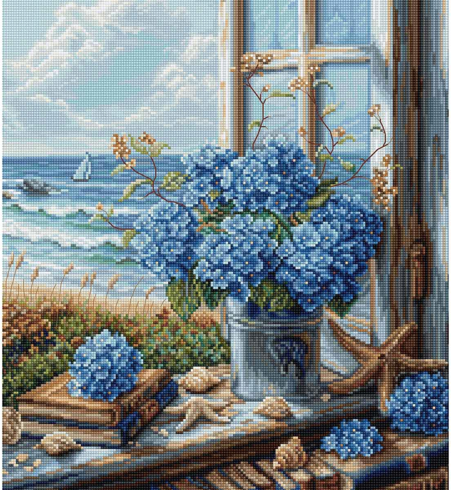 Набор для вышивания «Вид на море» | Luca-S