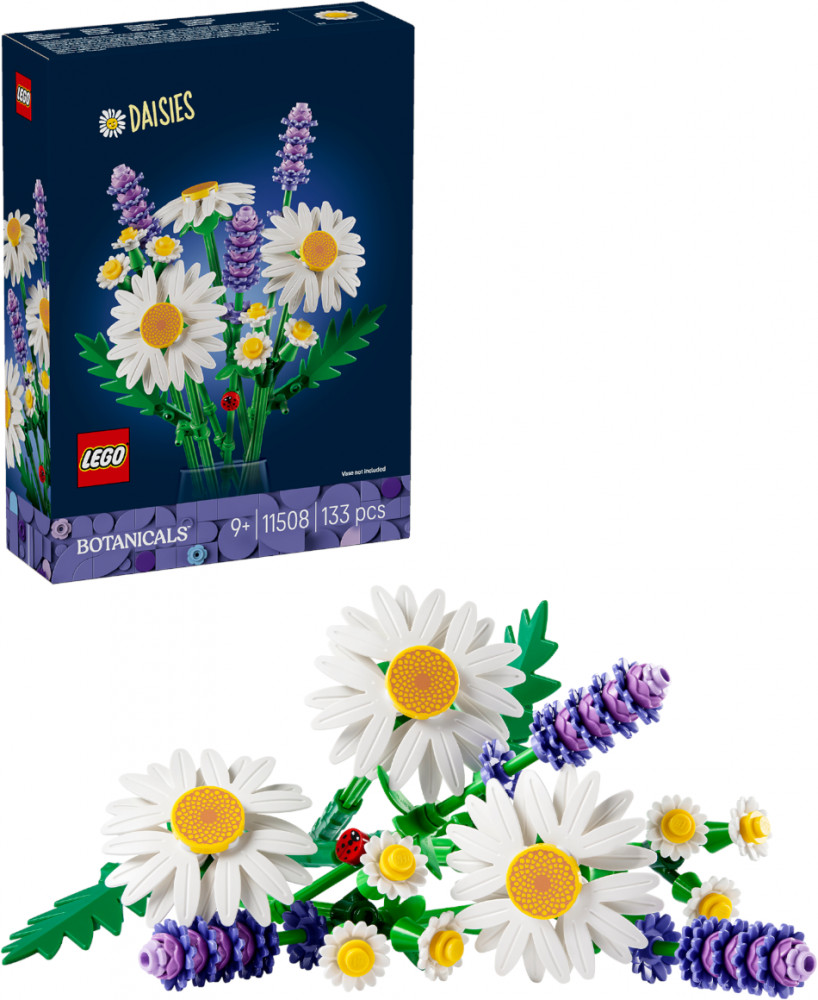 Конструктор Botanicals 11508 Маргаритки. Daisies | LEGO Botanicals | LEGO (ЛЕГО)