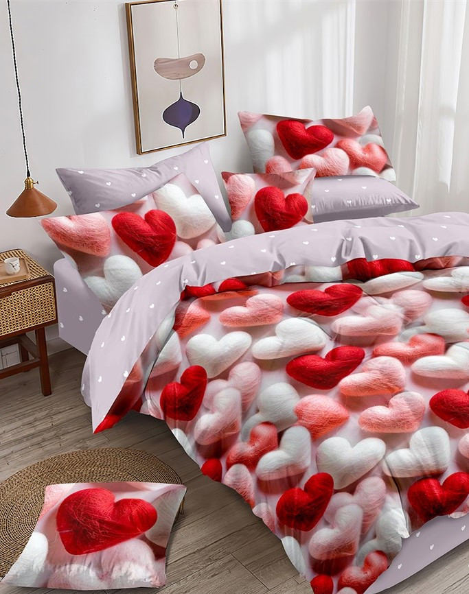 Комплект постельного белья «Мягкое сердце» | ТексПлюс