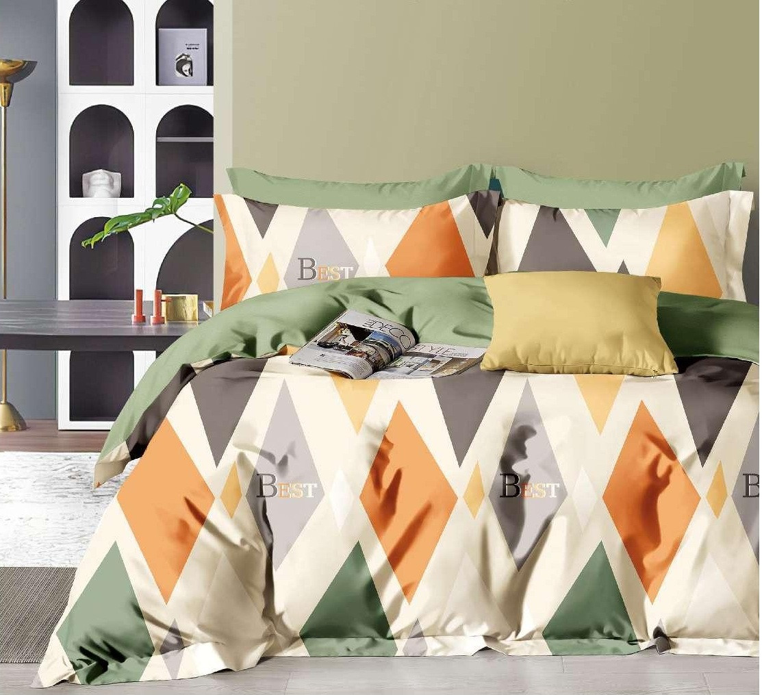 Комплект постельного белья «Ромбы» | ТексПлюс