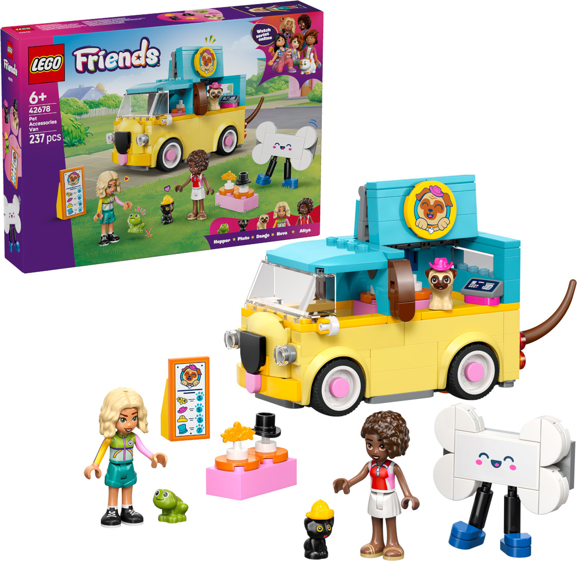 Конструктор Friends 42678 Фургон с аксессуарами для животных. Pet Accessories Van | LEGO Friends | LEGO (ЛЕГО)