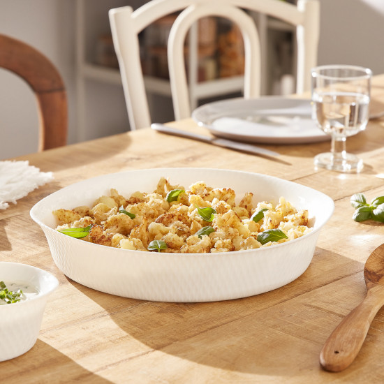 Жаропрочное блюдо круглое с бортом «Smart Cuisine Wavy»