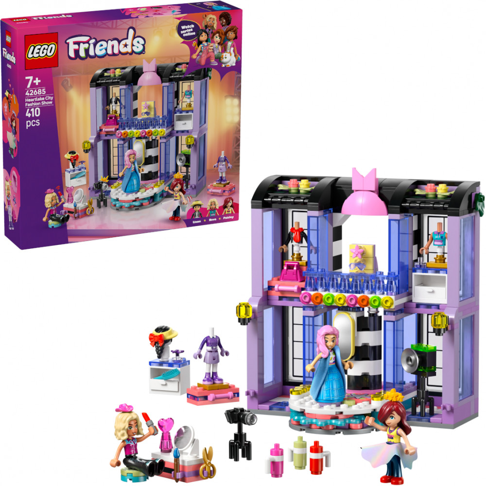 Конструктор Friends 42685 Показ мод в Хартлейк-сити. Heartlake City Fashion Show | LEGO Friends | LEGO (ЛЕГО)