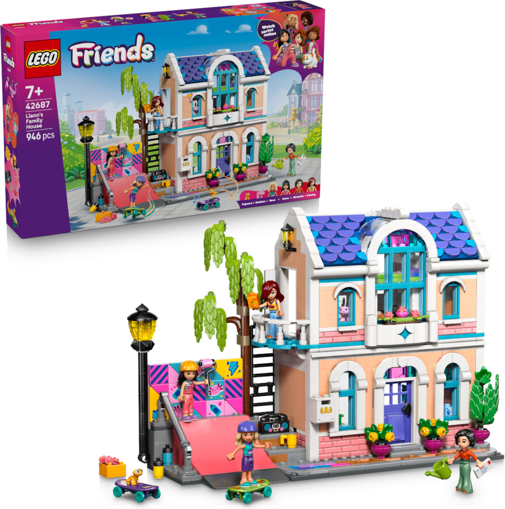Конструктор Friends 42687 Семейный дом Лиан. Liann's Family House | LEGO Friends | LEGO (ЛЕГО)