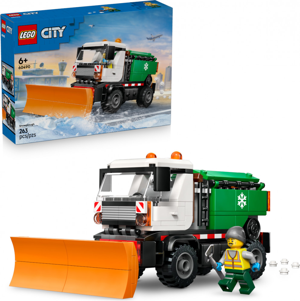 Конструктор City 60490 Снегоуборочная машина. Snowplow | LEGO City | LEGO (ЛЕГО)