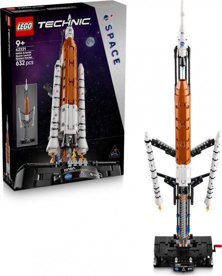 Конструктор LEGO® 42221 Ракета Space Launch System программы NASA Artemis